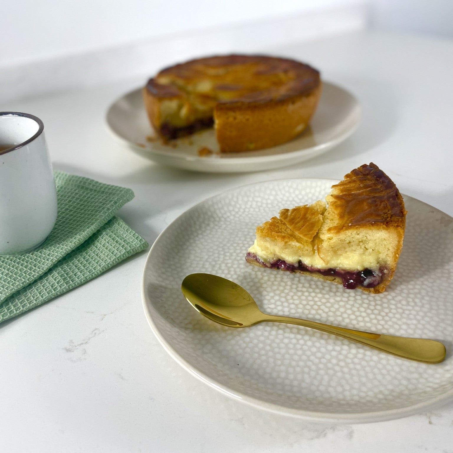 Whole Gâteau Basques – Madame Charlie Bakery